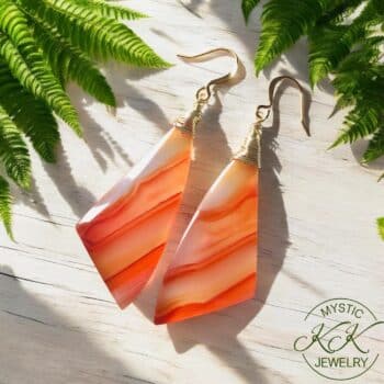 Earthen Flame - Earrings