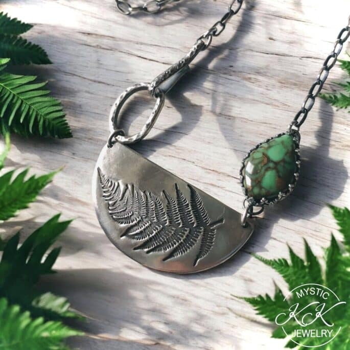 Where Healing Grows in Green - Necklace