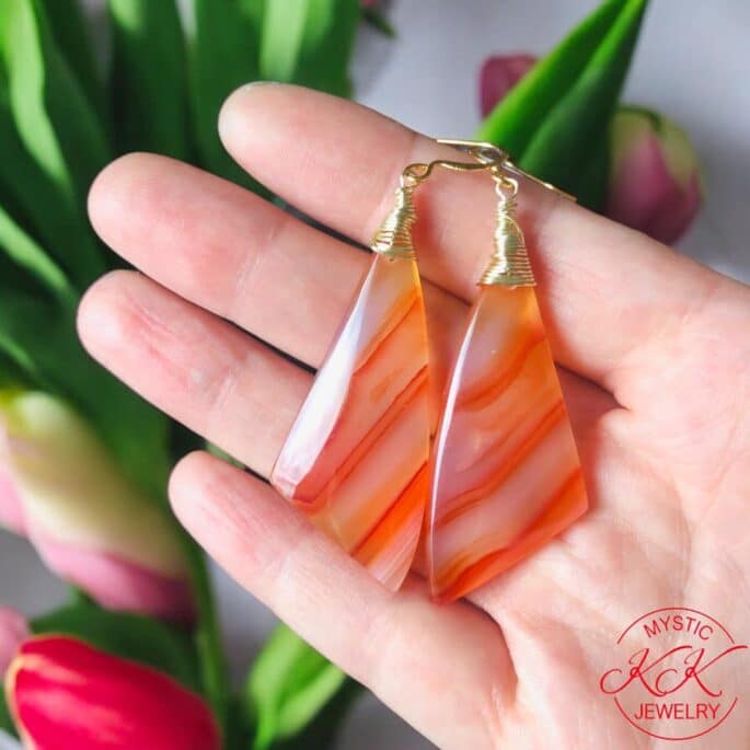 Earthen Flame - Earrings - Image 2