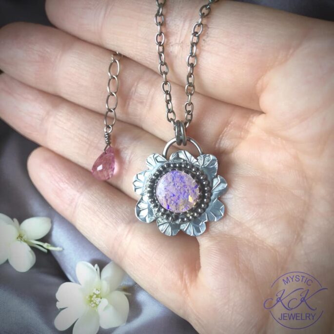 Where Wildflowers Bloom from Tears - Necklace - Image 2