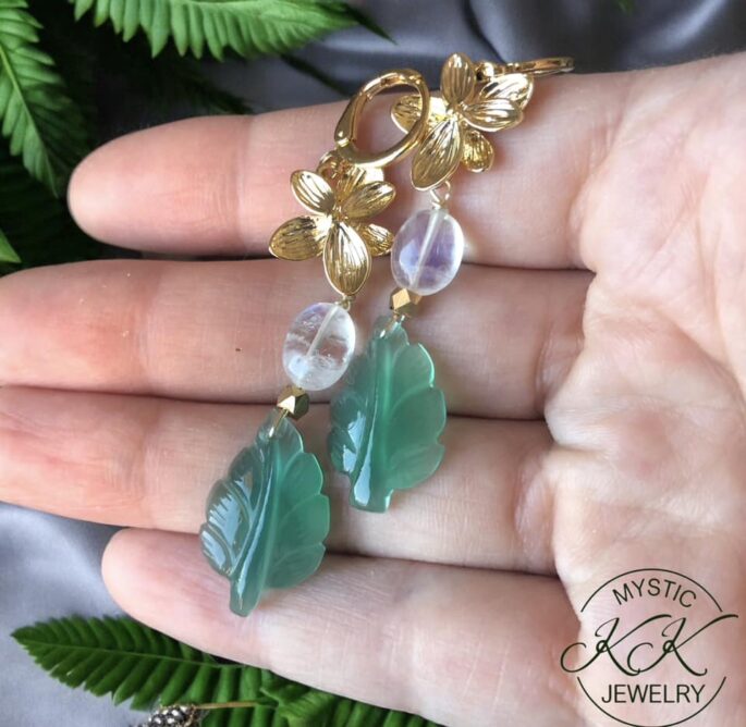 Moonlit Forest - Earrings - Image 2