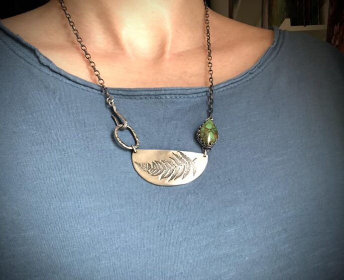 Where Healing Grows in Green - Necklace - Image 3