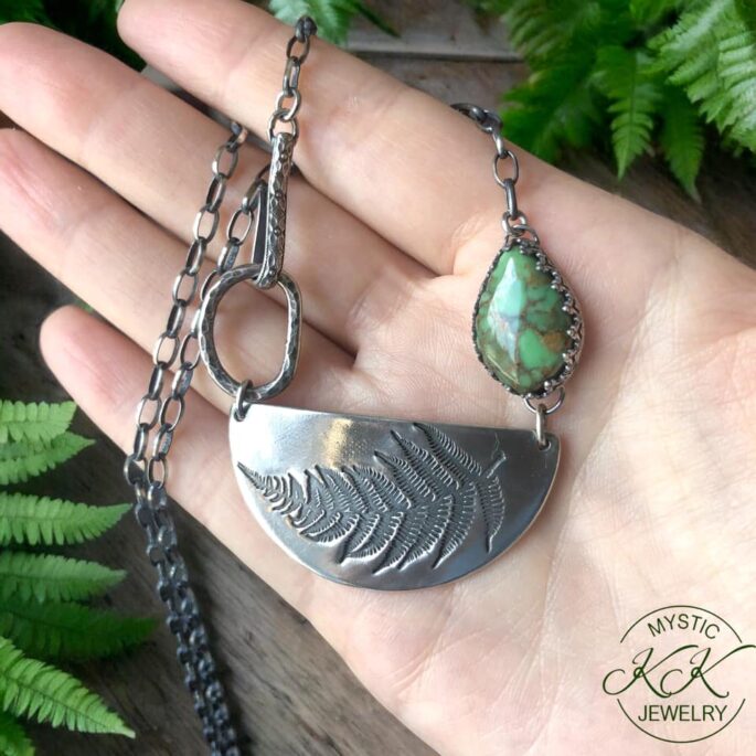 Where Healing Grows in Green - Necklace - Image 2