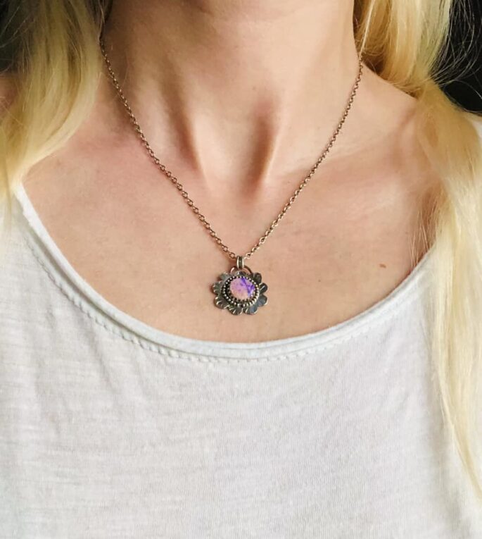 Where Wildflowers Bloom from Tears - Necklace - Image 3