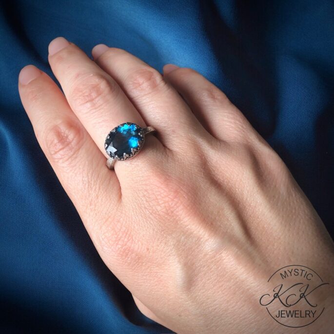 Voice of the Blue Flame - Ring - Image 2