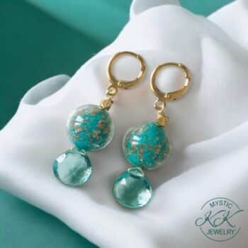 Drops of Mermaid Light - Earrings