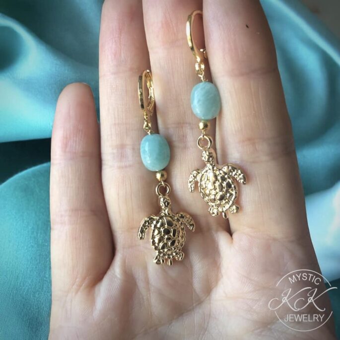 Pathkeeper of gentle courage - Earrings - Image 2