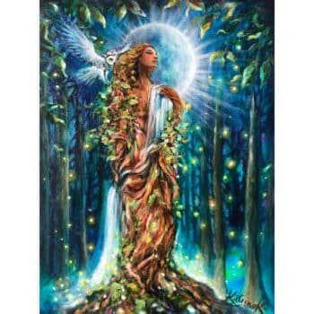 She Who Flows Between Earth and Sky