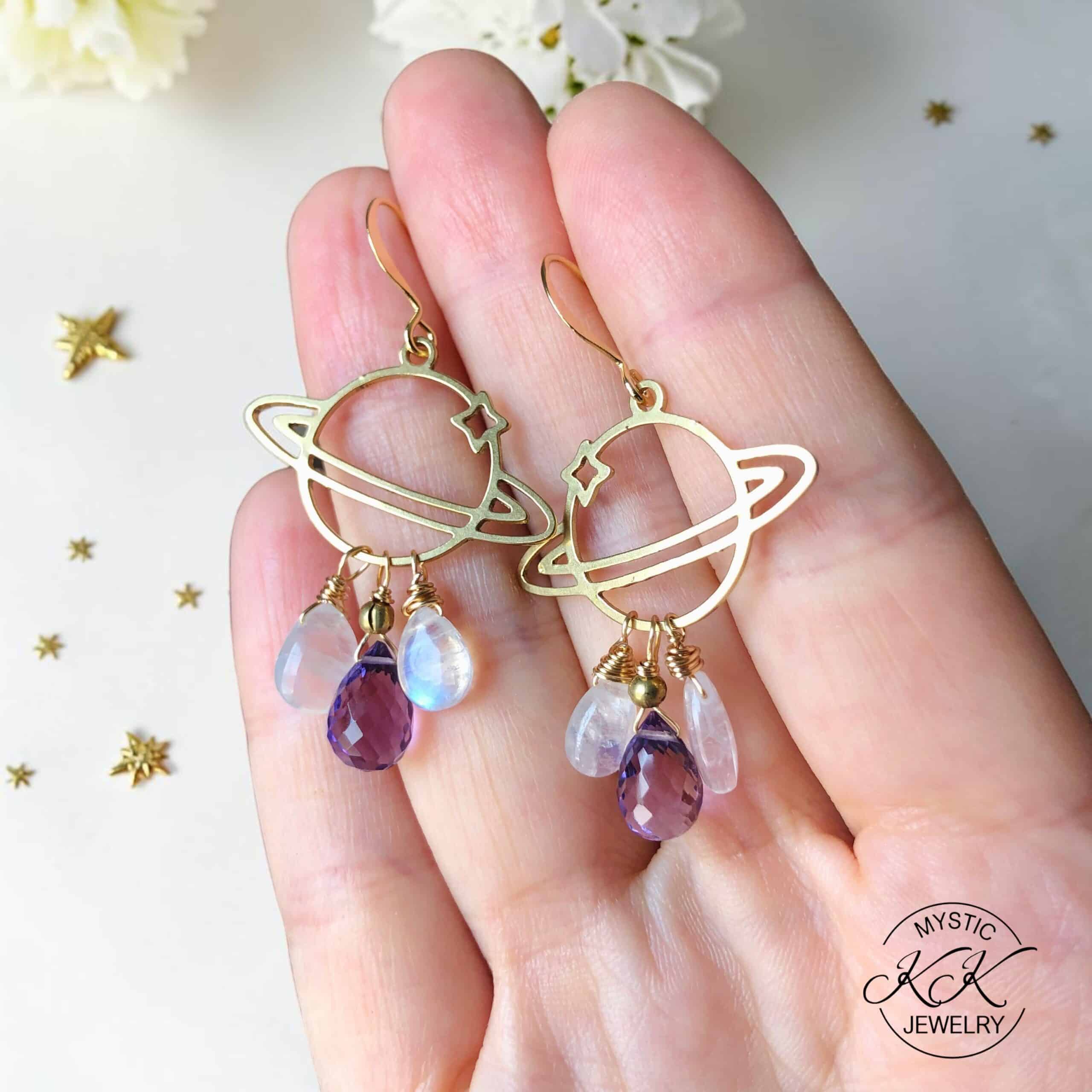 Celestial Dreams - earrings - Image 2