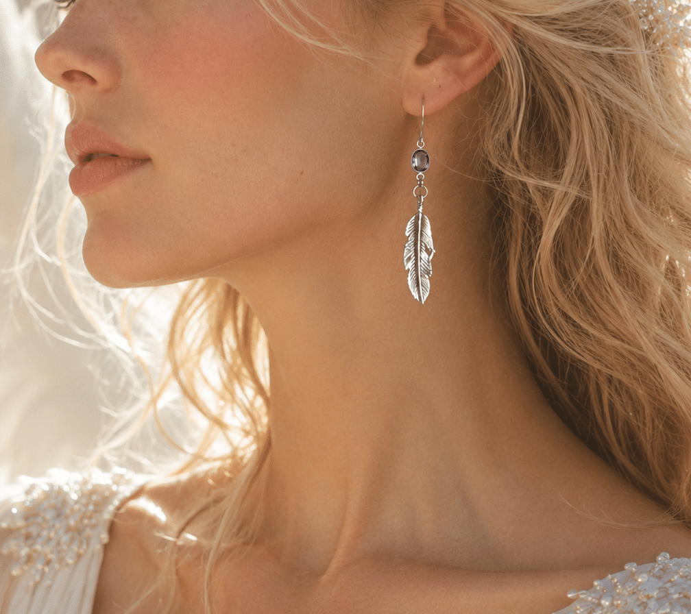 Beyond the Veil - earrings - Image 3