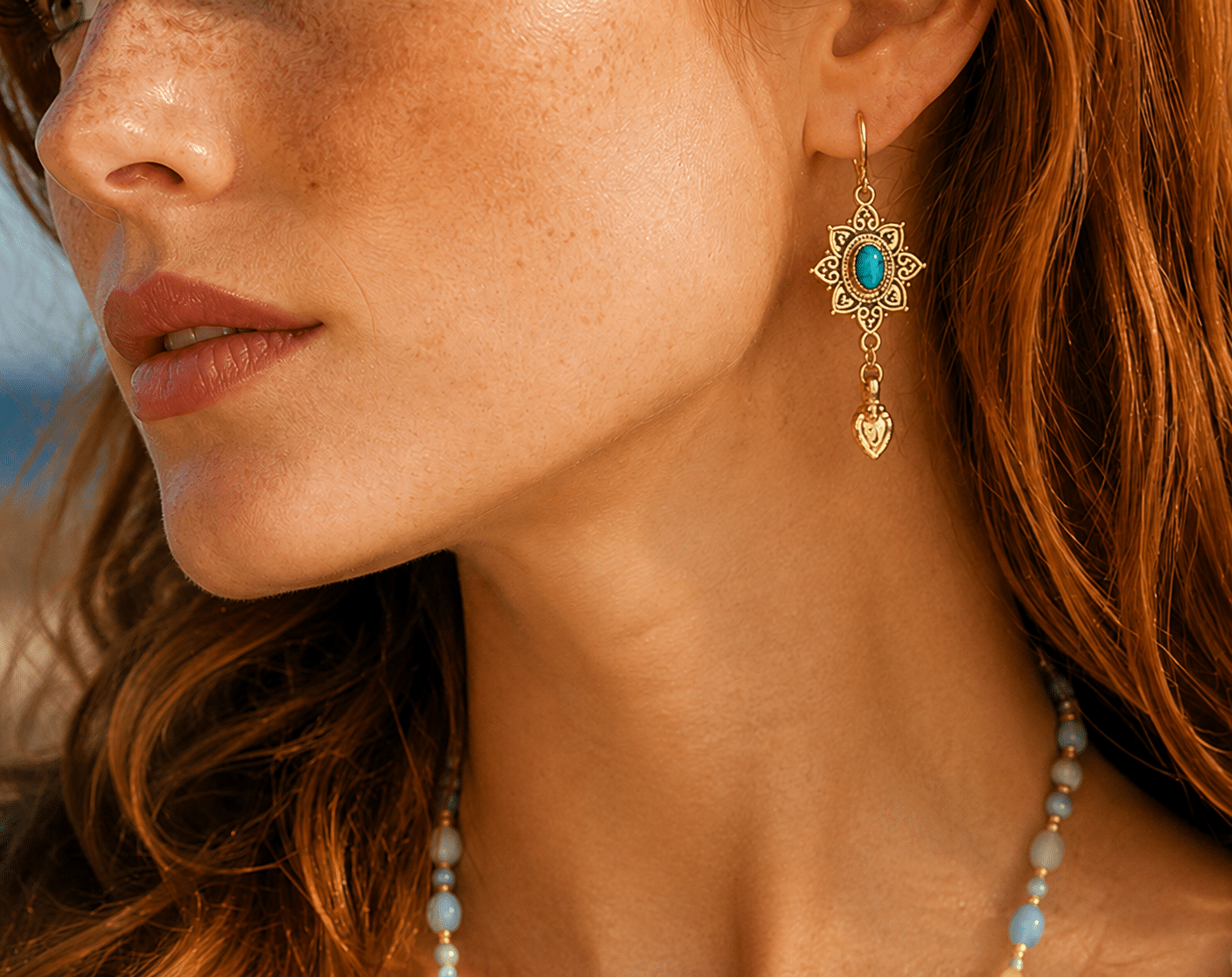 Sea of Sunlight - earrings - Image 3
