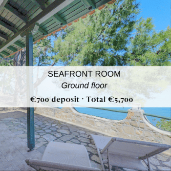 Greece Retreat Seafront Room — Ground Floor