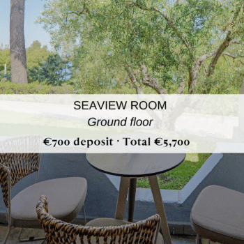 Greece Retreat 2027 - Seaview Room ground floor