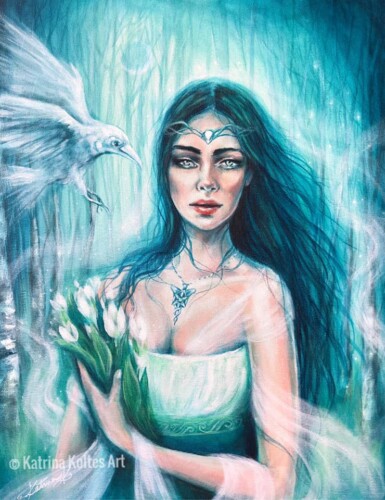 The goddess Branwen
